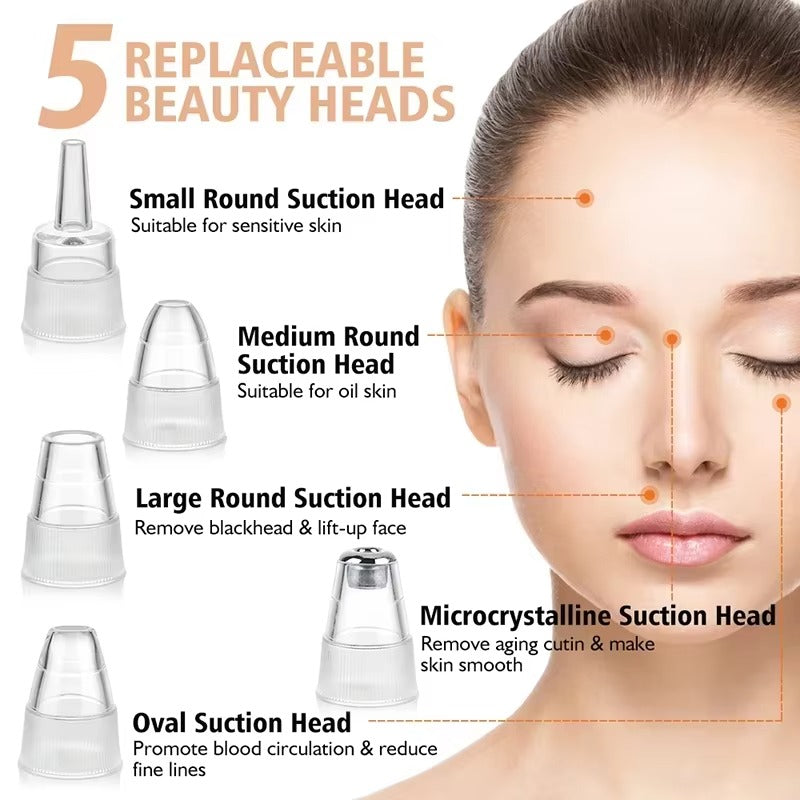 Electric Blackhead Remover – Deep Pore Vacuum Cleaner