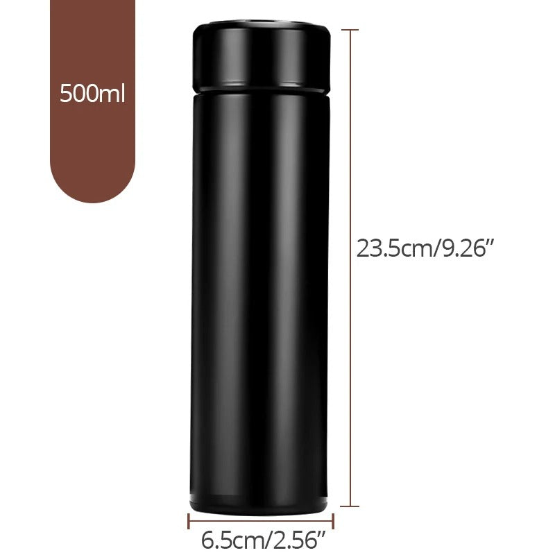 Temperature Display Vacuum Insulated Water Bottle – Smart Hydration On-the-Go