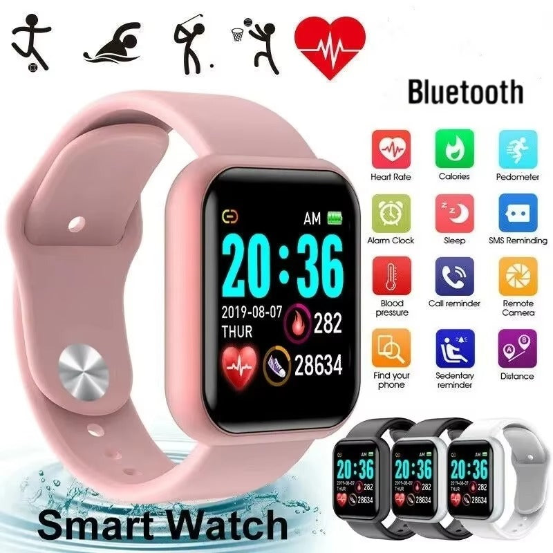 T500 Bluetooth Smart Watch – Heart Rate & Fitness Tracker
