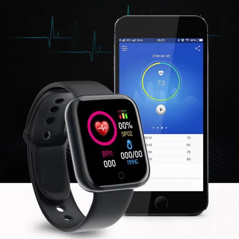 T500 Bluetooth Smart Watch – Heart Rate & Fitness Tracker