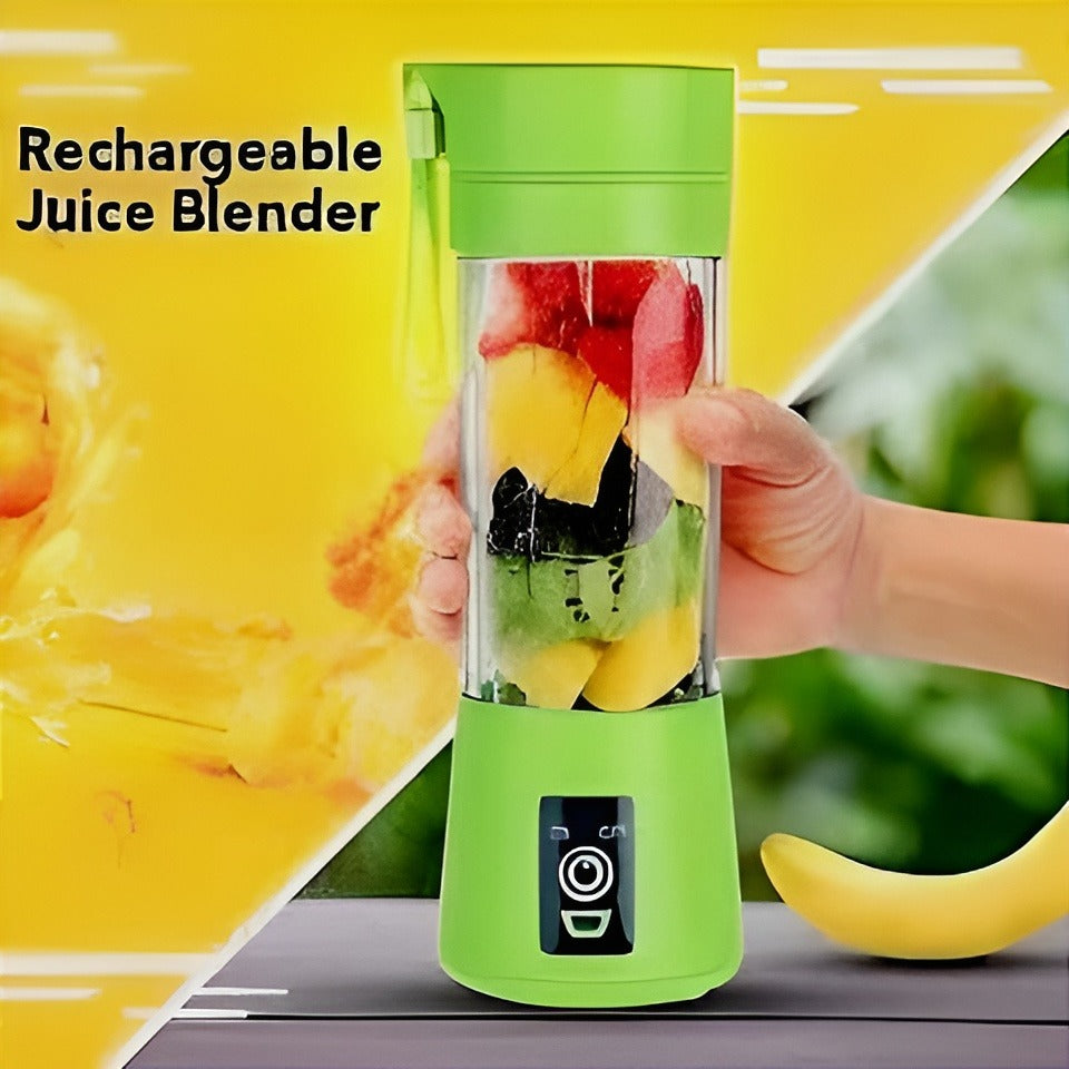 Portable Mini 6 Blade Juicer Blender – Fresh Juice Anywhere