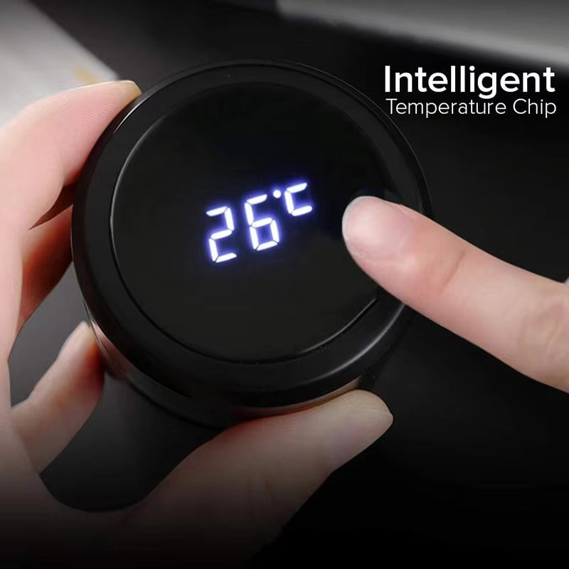 Temperature Display Vacuum Insulated Water Bottle – Smart Hydration On-the-Go