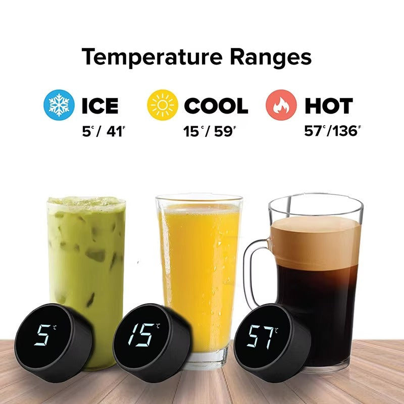 Temperature Display Vacuum Insulated Water Bottle – Smart Hydration On-the-Go
