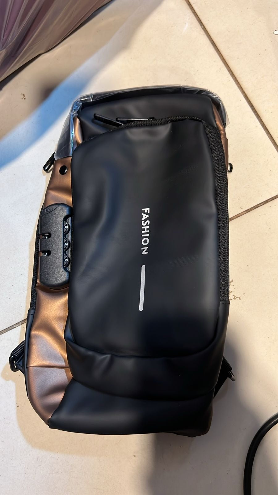 Anti-Theft Sling Bag with USB Charging Port – Stylish & Secure