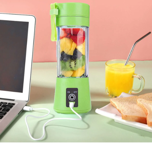 Portable Mini 6 Blade Juicer Blender – Fresh Juice Anywhere