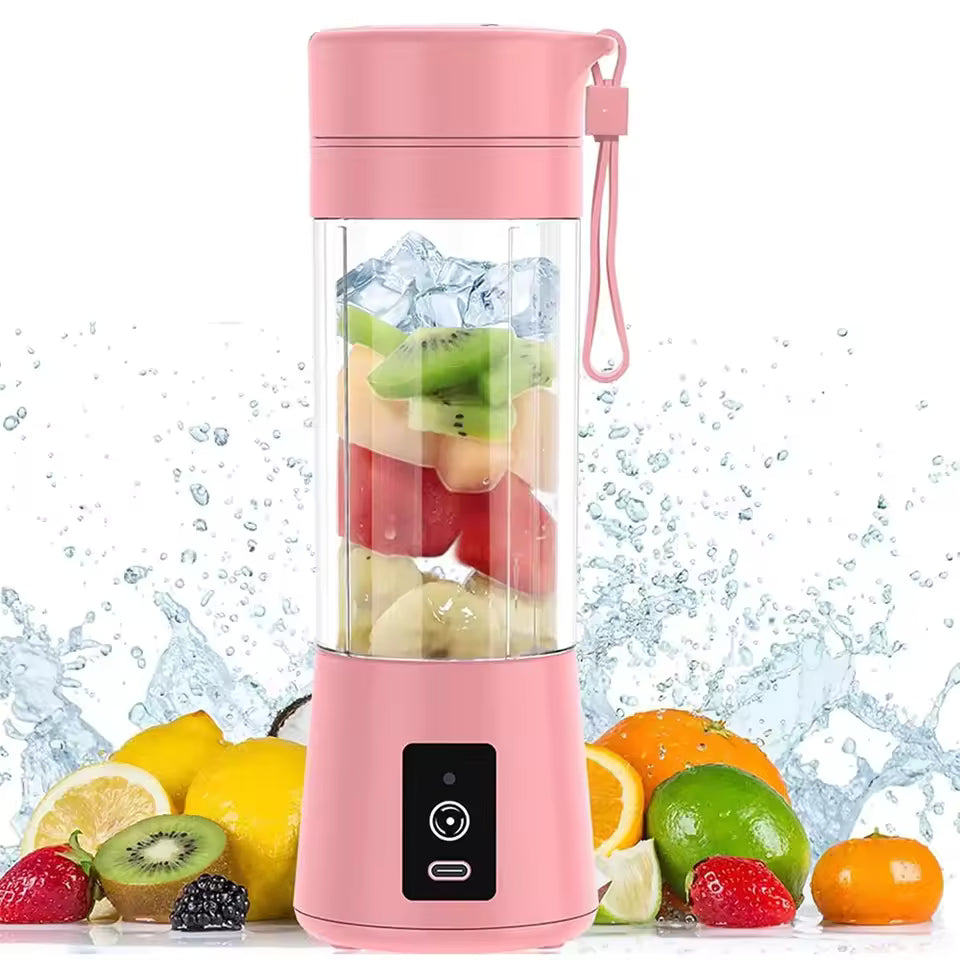 Portable Mini 6 Blade Juicer Blender – Fresh Juice Anywhere