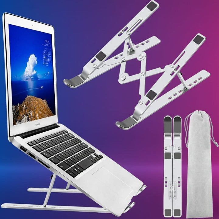 Adjustable Folding Laptop Stand – Portable & Ergonomic Design